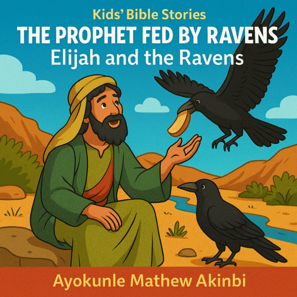 The Prophet Fed by Ravens Elijah and the Ravens Kids Bible Stories