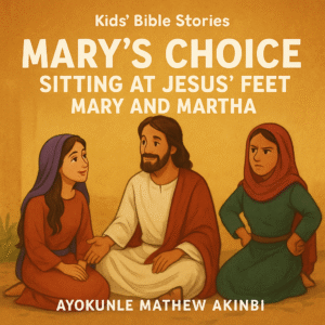 Mary's Choice Sitting at Jesus' Feet Mary and Martha Kids’ Bible Stories