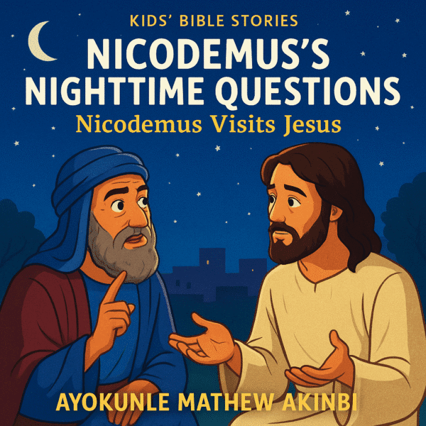 Nicodemus's Nighttime Questions Nicodemus visits Jesus Kids’ Bible Stories