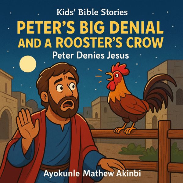 Peter's Big Denial and a Rooster's Crow	Peter Denies Jesus Kids’ Bible Stories