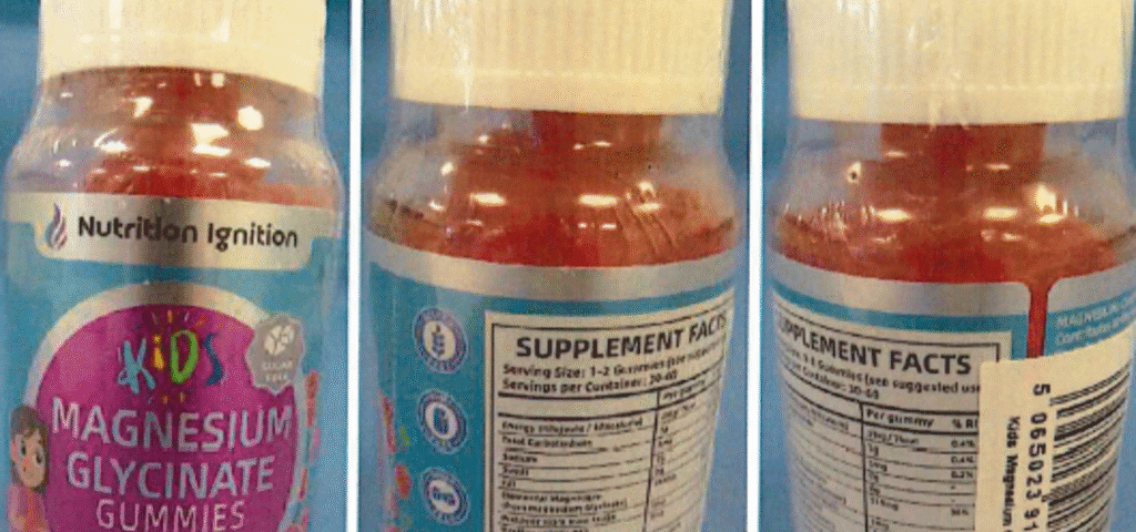 Warning issued over kids' magnesium supplement gummies