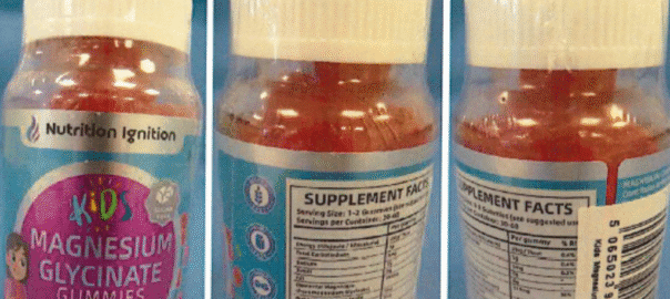 Warning issued over kids' magnesium supplement gummies
