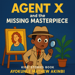 Agent X and the Missing Masterpiece Kids’ Stories Book
