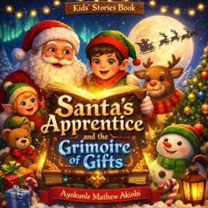 Santa's Apprentice and the Grimoire of Gifts Kids’ Stories Book