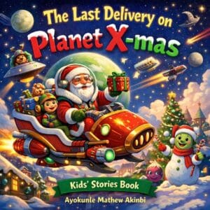 The Last Delivery on Planet X-mas Kids’ Stories Book