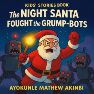 The Night Santa Fought the Grump-Bots Kids’ Stories Book
