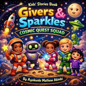 Givers & Sparkles Cosmic Quest Squad Kids’ Stories Book