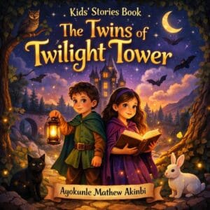The Twins of Twilight Tower Kids’ Stories Book