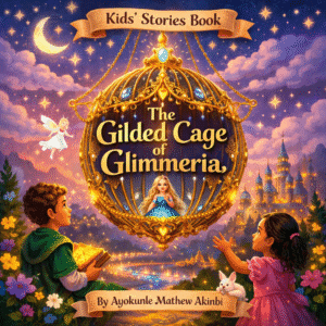 The Gilded Cage of Glimmeria Kids’ Stories Book